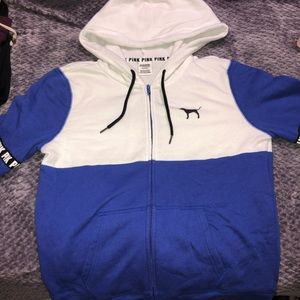 PINK blue jacket 💙